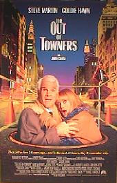 OUT OF TOWNERS original issue rolled double sided 1-sheet movie poster