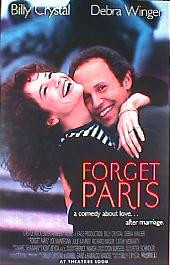 FORGET PARIS original issue rolled 1-sheet movie poster