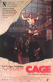CAGE original issue rolled 1-sheet movie poster