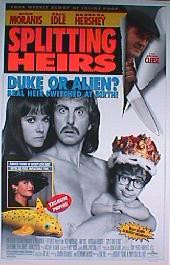 SPLITTING HEIRS original issue rolled double sided  1-sheet movie poster