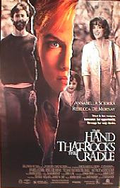 HAND THAT ROCKS THE CRADLE,THE original issue rolled double sided 1-sheet movie poster