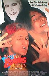BILL & TED'S BOGUS JOURNEY original issue rolled 1-sheet movie poster