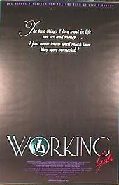 WORKING GIRLS original issue rolled 1-sheet movie poster