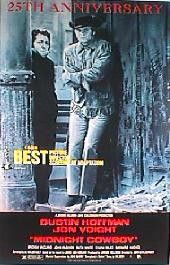 MIDNIGHT COWBOY original issue rolled 25th Anniversary 1-sheet movie poster