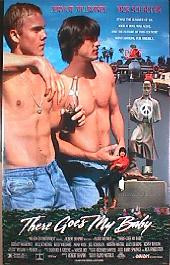 THERE GOES MY BABY original issue rolled double sided 1-sheet movie poster