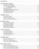 Table of Contents Page 1