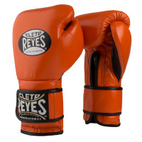 Cleto Reyes Training Gloves with Hook and Loop Closure Orange 