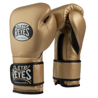 Cleto Reyes Training Gloves with Hook and Loop Closure Gold