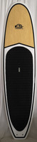 Stand Up Paddle Board (SUP's) Design - Five Bamboo Black Pad & Outline