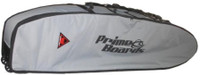 Triple Wheelie Travel Surf Bag - Grey - Side View