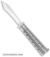 Benchmade Tanto Recurve Balisong Butterfly Knife 67