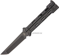 Quartermaster Marty McFly Balisong Limo Tint Butterfly Knife QTRQBS1LT