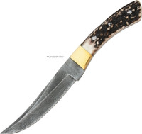 DAMASCUS SKINNER KNIFE 10 1/2" DM-1001