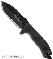 Microtech Currahee Tanto Knife Fixed Blade MT103-2BL