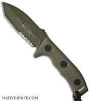 Microtech Currahee Tanto Knife Fixed Blade MT103-2GR