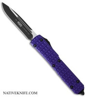 Microtech Ultratech S/E OTF Automatic Knife Tri-Grip Purple MT121-PU