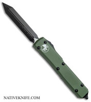 Microtech Ultratech Spartan OTF Automatic Knife OD Green MT223-1CCOD