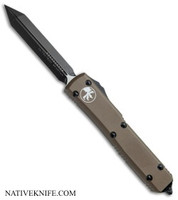 Microtech Ultratech Spartan OTF Automatic Knife Tan MT223-1CCTA