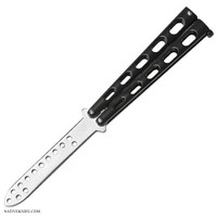 The Native Black Butterfly Knife Practice Trainer 