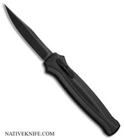 Piranha Rated-R OTF Automatic Knife Tactical Black P-19BKT