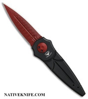 Asheville Steel Paragon Warlock Knife Sorcerer Grind Red