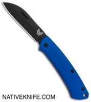 Benchmade Proper Slip Joint Knife Blue 319DLC-1801 Limited Edition