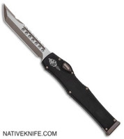 Microtech Halo VI Signature series LTD RUN Hellhound Tanto OTF Knife Bronzed 519-13