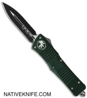 Microtech Combat Troodon D/E OTF Automatic Knife Green 142-1OD
