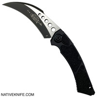 Microtech Hawk Automatic Knife BlackTactical 166-1T