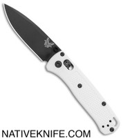 Benchmade Mini Bugout AXIS Lock Knife White 533BK-1