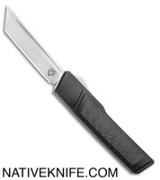 Vespa Knives Ripper Black CF Inlay OTF Automatic Knife 