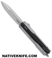 No Limit Night Stalker Silver OTF Automatic Knife CPM-S90V