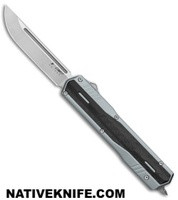No Limit Night Stalker Silver OTF Automatic Knife S90V