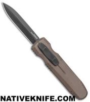 SOG Knives Pentagon OTF Automatic Dagger Knife Blackout FDE