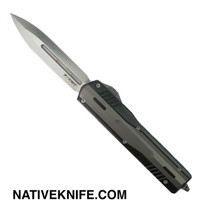 No Limit Night Stalker II Gray D/E OTF Automatic Knife M390