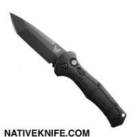 Benchmade Claymore Tanto Automatic Knife Black Grivory 9071BK