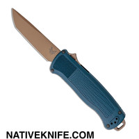 Benchmade Shootout D/A OTF Automatic Knife Crater Blue 5370FE-01