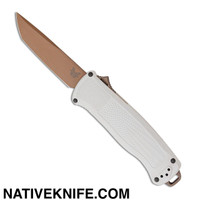 Benchmade Shootout D/E OTF Automatic Knife Cool Gray 5370FE-02