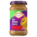 Patak’s Mixed Pickle combines mango, lime, and vegetables with traditional spices to create a bold and tangy Indian achar.