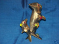 Brass Dolphin figurine,USA