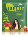 Godrej Nupur Henna:
With the combination of 9 different herbs, Aura Cosmetics presents Godrej Nupur Mehndi which is a complete treatment for hair. Ingredients used in it are 100) original and Herbal ingredients with no chemical at all. It colors hair, fights with several hair problems and makes hair healthy and beautiful.

Godrej Nupur Mehndi is formulated according to the need of the peoples. It is made for those who want to have something more beneficial than just an ordinary hair color. It has Amla, Shikakai, Aloe Vera and many other herbs which ensures healthy conditioning for hairs.