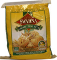Swarna Brand Chakki Fresh Atta is made from 100% whole wheat atta, with NO maida mixed.

The Swarna Chakki Fresh Atta Story: First, the world's finest, healthy wheat arrives at the mill. Next, every grain undergoes several cleaning processes in our advanced cleaning machines. Since it remains untouched by human hands, it is 100% natural and hygenic. Once the grains are 100% clean, they are sent to themodern, gentle stone-grinding mill. Gentle grinding ensures that the flour (atta) stays fresh and the vitamins and proteins present in the wheat are preserved. The stone-ground, wholemeal atta is then packed in high-quality, hygienic packs. The result is Swarna Chakki Fresh Atta. A superior quality flour that absorbs more water than you knead it. So, the rotis puff and will remain soft even hours later! Ingredients: Superior wholemeal wheat flour. Contains NO artificial additives.