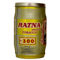 Ratna Zarda #300 w/ Saffron
Ratna flavoured Chewing Tobacco better known as Ratna Zarda was launched in 1952. One of the earliest branded chewing tobaccos in the world, Ratna has an extensive customer following. Ratna is popular for as a reasonably priced high-quality tobacco. Saffron and Silver. Ratna chewing tobacco is available in user-friendly metal packaging.