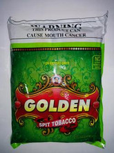 1 Bag of Golden Khaini gutkha - 25 Pouches Per Bag - 16gm Each 
FAST & FREE SHIPPING!
Export Quality!
EXP September 2019
Ingredients: gutkha