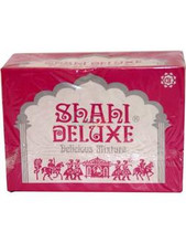 10 BOX of Shahi Deluxe Mouth Freshener - 24 Packets Per Box x 78 Grams Each
FAST & FREE SHIPPING!
Ingredients: Fennel, Dry Dates, Betelnut, Cardamom, Menthol, N.N Sweetener, Natural & Artificial Flavours
                                                   EAT & ENJOY!