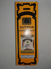 1 BOX of Pan Parag Gutkha - 52 Pouches Per Box 
USA Seller - FAST & FREE SHIPPING!
Export Quality!
MFG Jan.2019
Ingredients: Betelnuts, Catechu, gutkha, Lime, Permitted Spices & Flavours. Contains added Flavour
