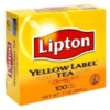 Lipton Yellow Label tea bags-100'sx2- Indian Grocery