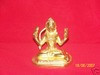 Lord Hanuman-meditating- Brass statue,indian art, USA