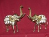 Elephant pair- Brass statue,indian art, USA