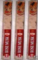 Hem Rose Musk Incense (18x20 sticks)Indian incense,USA